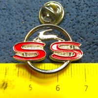 CHEVROLET IMPALA SS AUTO LOGO PIN CUTOUT SILBRIG