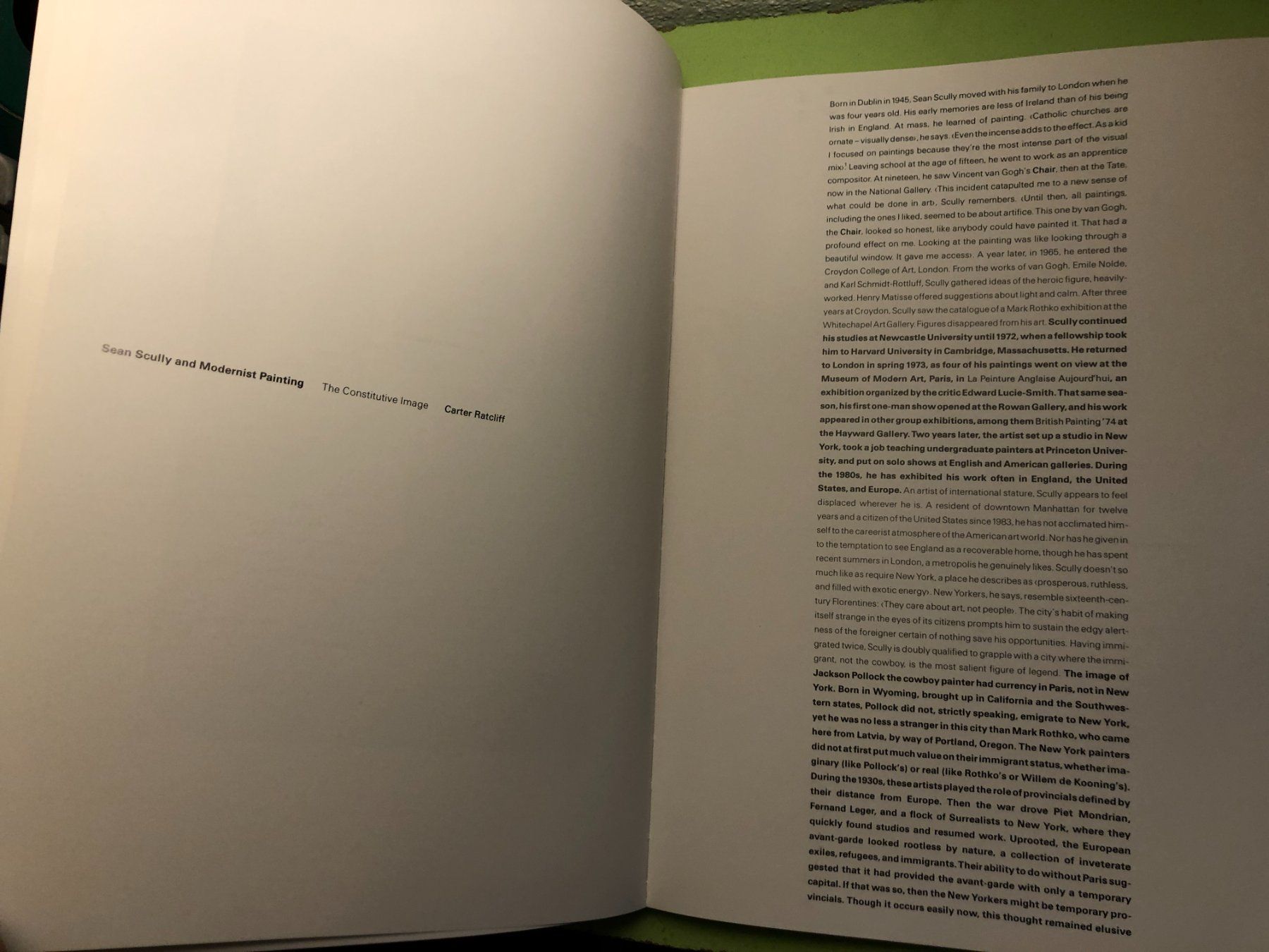 Bücher: Carter Ratcliff: Jean Scully. Jamileh Weber Gallery – Gebraucht aus Zürich von allp 4