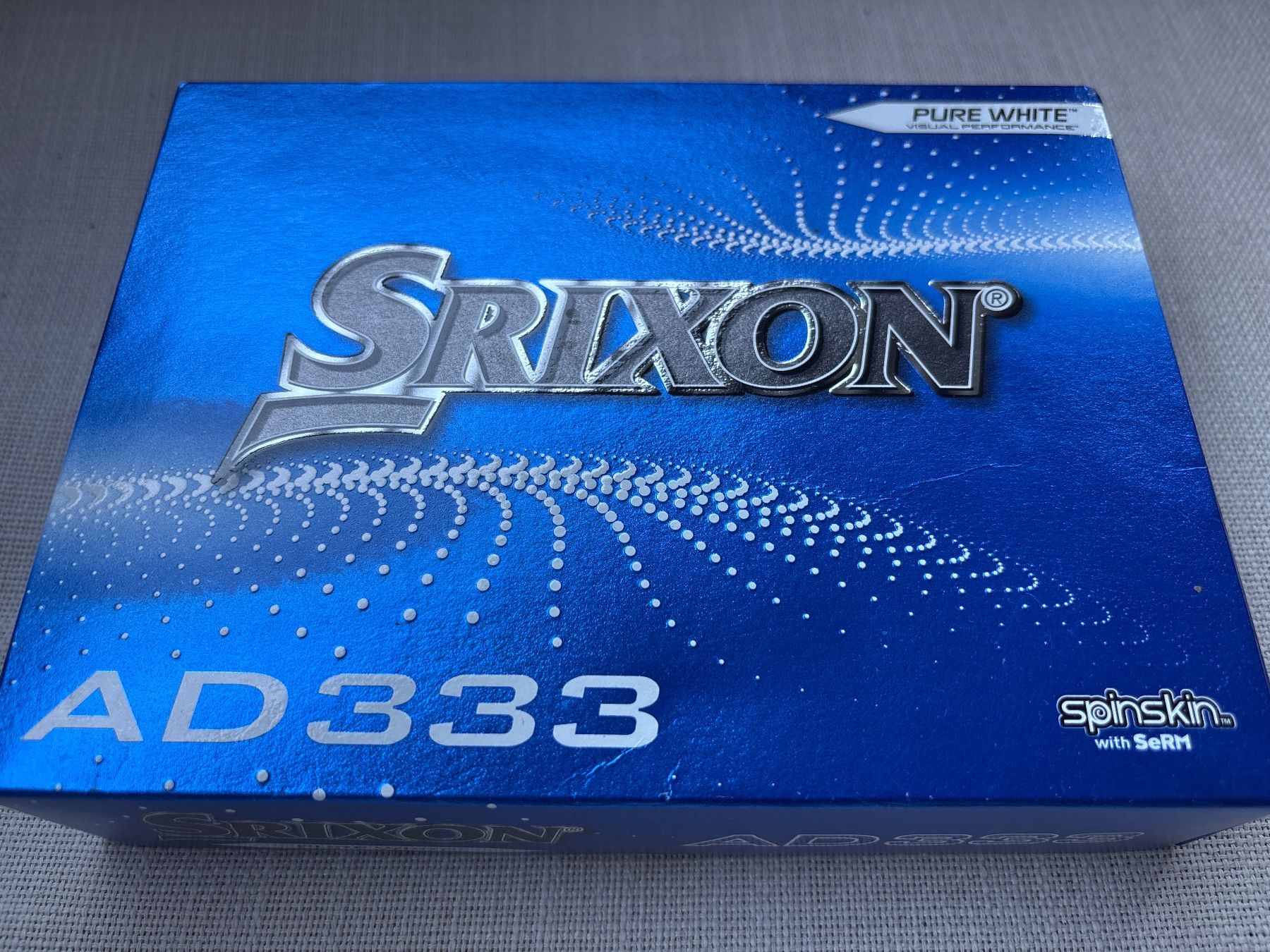 Palloni: Srixon AD333 pure white – Nuovo e nell'imballaggio originale da Moosseedorf venduto da maijai