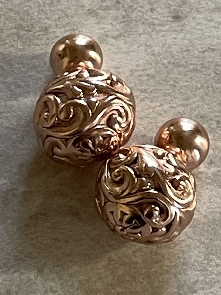 Orecchini pendenti & Orecchini a lobo: Ohrstecker 925 Silber rosefarben – Usato da Flawil venduto da Naphtali 4