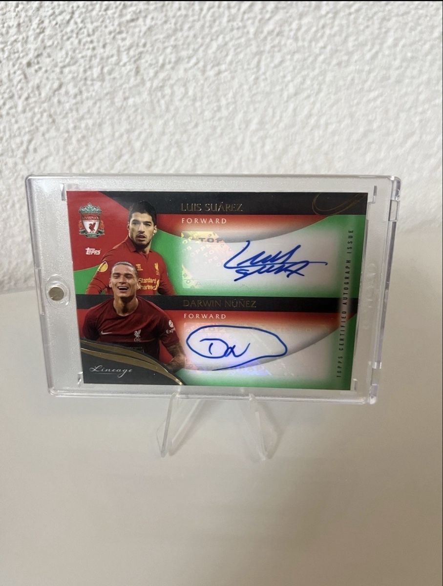 Autografi: Liverpool Darwin Nunez Luis Suarez auto /25 – Nuovo (secondo la descrizione) da Neerach venduto da Topps_Sportcards_ZH
