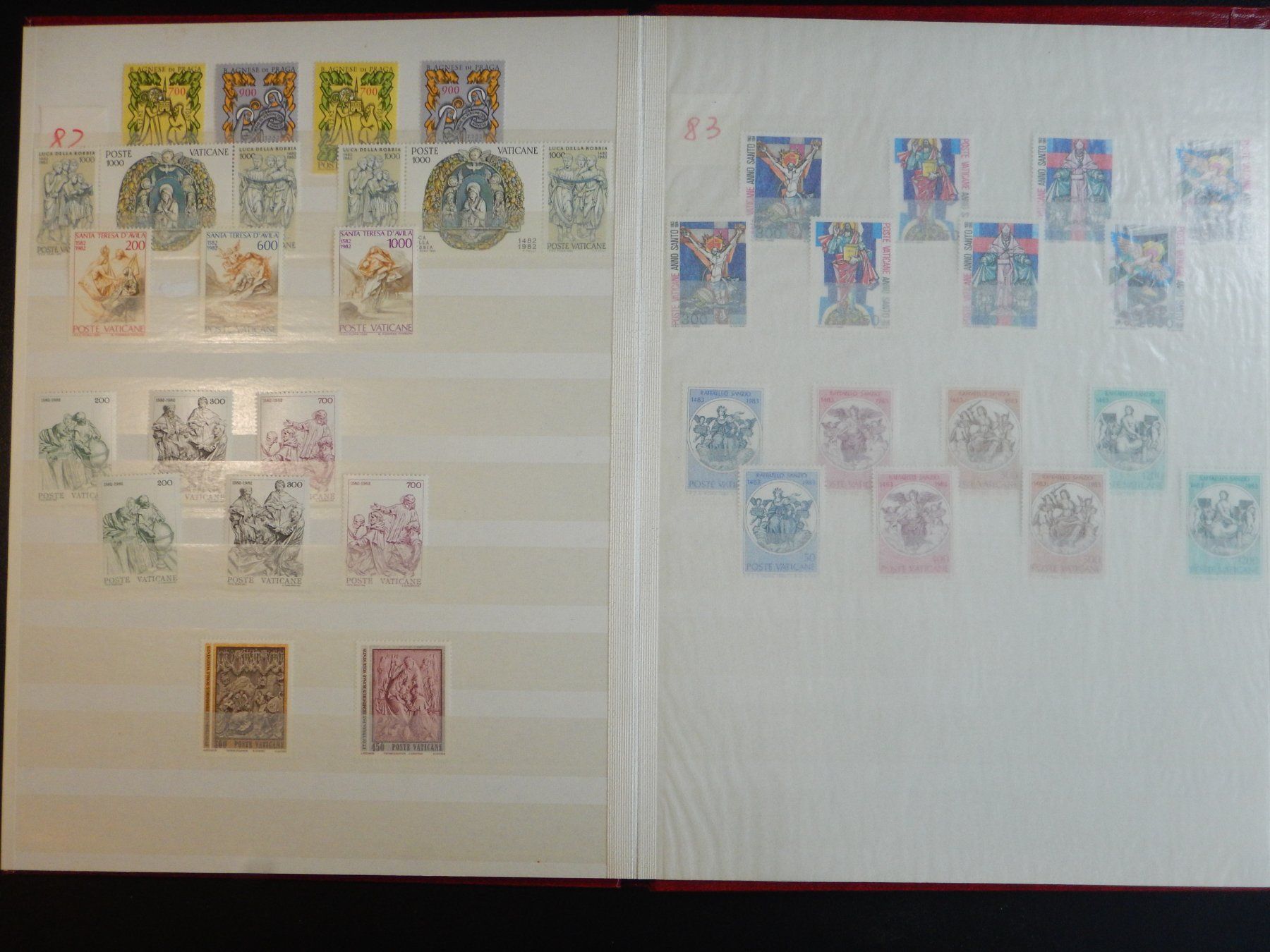 Tutti i francobolli: Vatikan Sammlung 1972-1986 ** – Usato da Zürich venduto da Muehlekauf 6