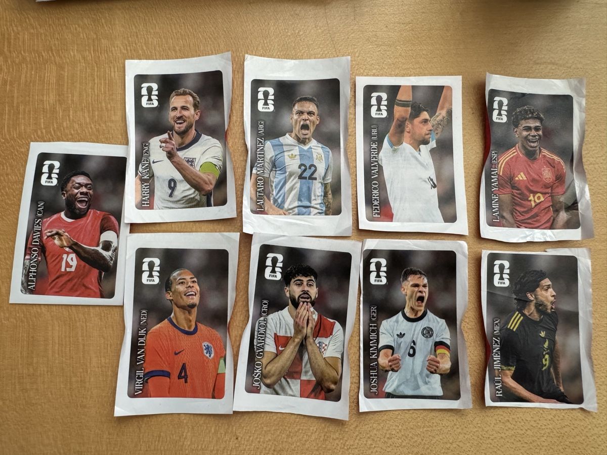 Panini Carte collezionabili: Fussball 9 Sticker Panini WM 2026 Coca Cola – Nuovo (secondo la descrizione) da Luzern venduto da Misopi