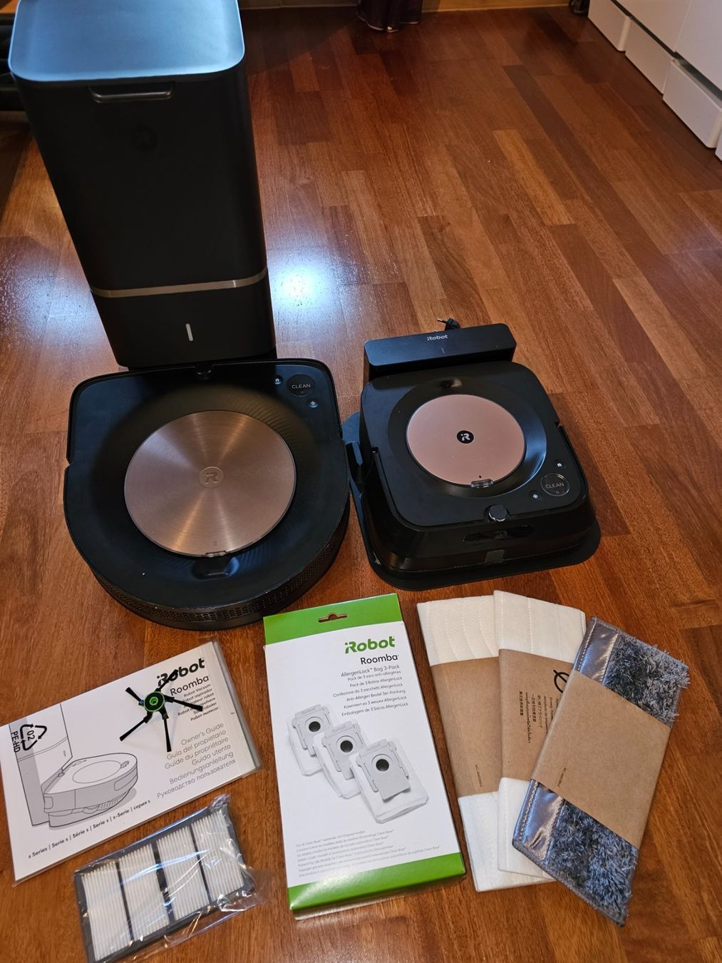 Irobot Staubsauger & Zubehör: iRobot Roomba s9+ und Braava jet m6132 Bundle – Gebraucht aus Heiden von Taronia