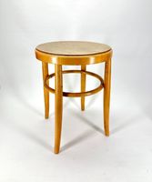 Vintage Thonet Bugholz Bistrot Hocker
