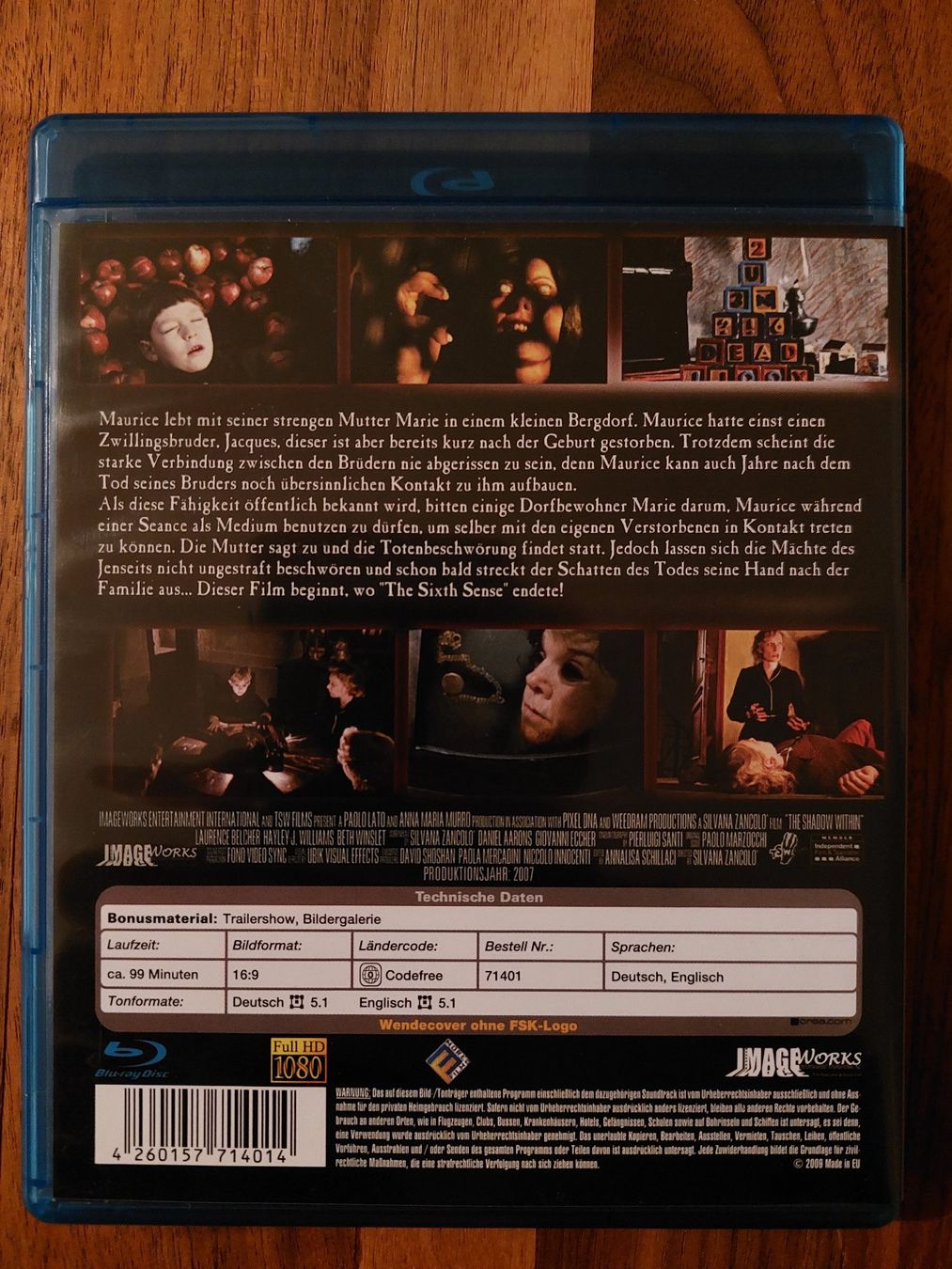 Alle DVDs: Blu Ray - The Shadow Within – Gebraucht aus Rheinfelden von Onyx74 1