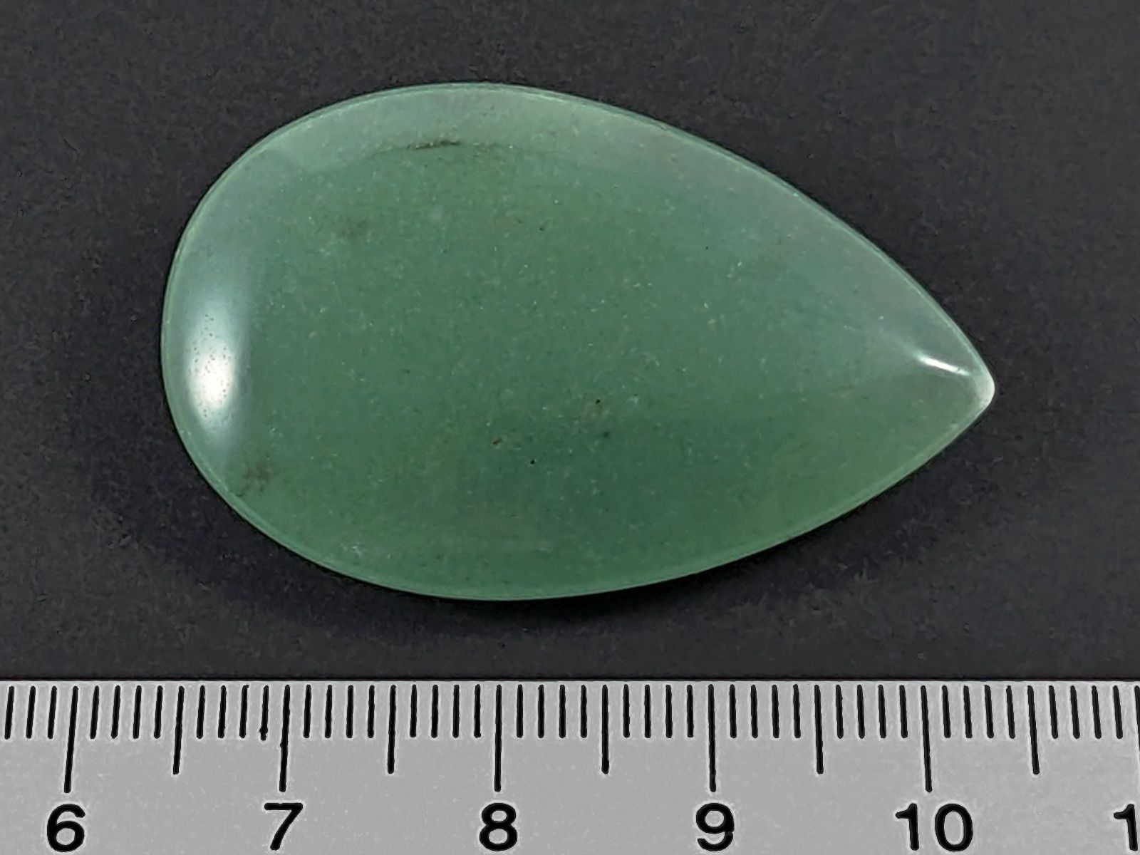 Minerali & Pietre curative: Aventurin  Tropfen 40mm – Nuovo e nell'imballaggio originale da Meilen venduto da StoneGarden 1