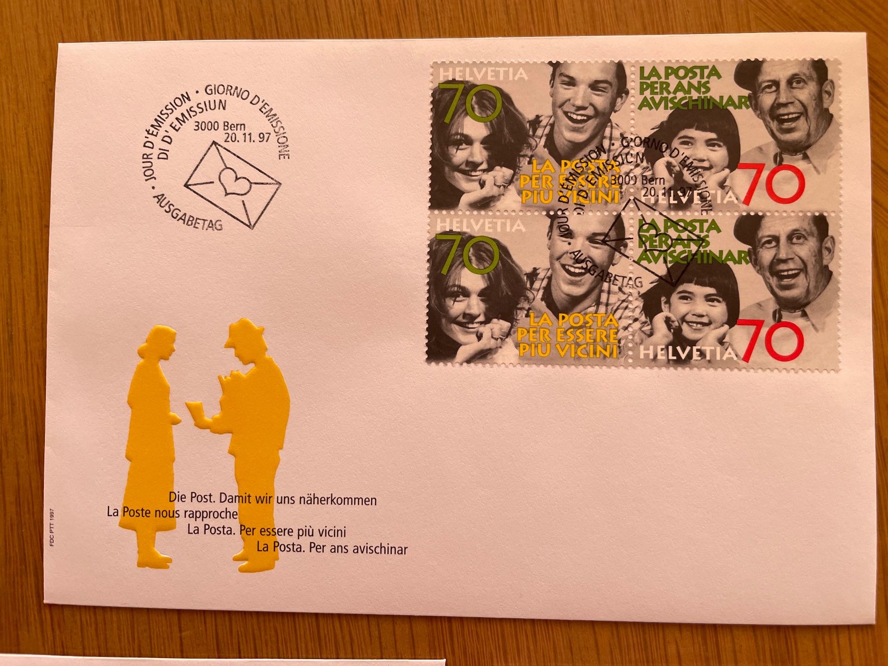Tous les timbres: 3 doc. différents, 1er j. – D'occasion à Sonceboz-Sombeval par Comment2 3
