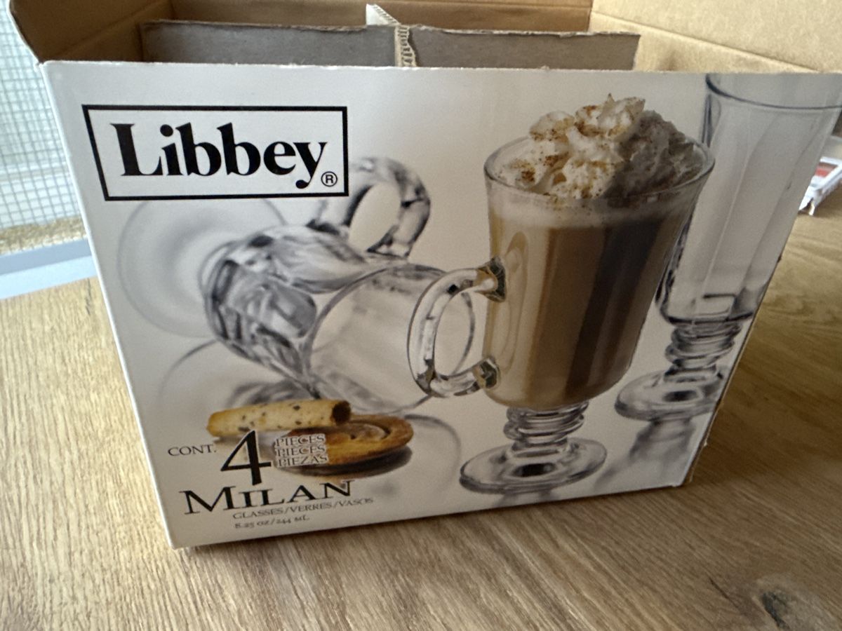 Gläser: Libbey “Milan” Gläserset – 4-teilig –originalverpack – Neu (gemäss Beschreibung) aus Weiningen ZH von -Adenin- 2