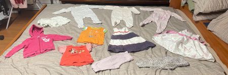 Lot1habits fille 74 été (21pièces)