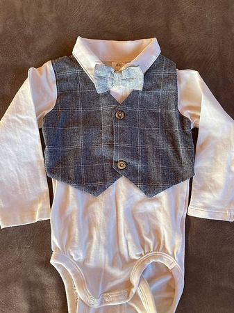 Baby Fleece Jacke Fleece Hose Body Gilet Mütze Gr. 86