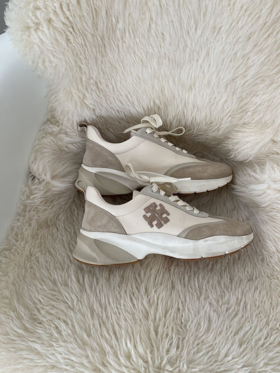Tory Burch Damenschuhe: Tory Burch Low Sneaker Gr. 40 neuwertig – Neu (gemäss Beschreibung) aus Wichtrach von Adriana222