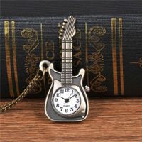 Taschenuhr für Gitarre - Montre de poche Guitare