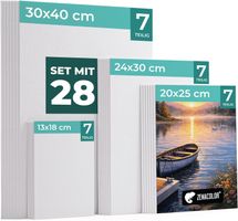 Leinwand Set 28 Stück Leinwand Zum Bemalen Gross
