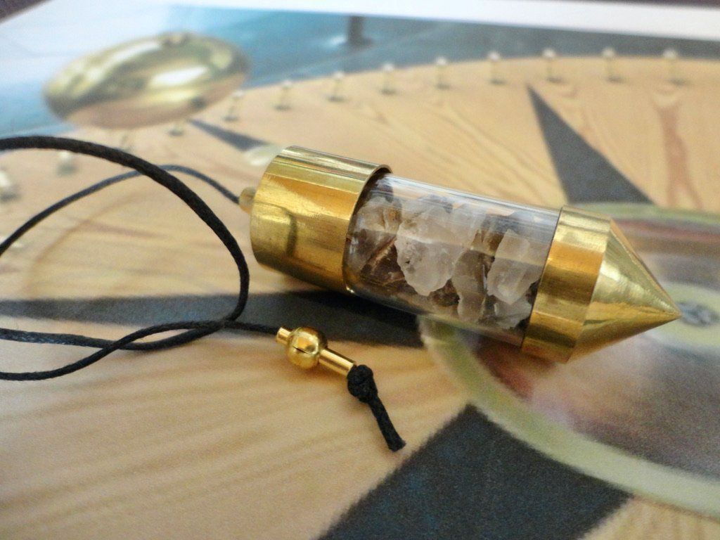 Minerali & Pietre curative: Pendel mit Achat gefüllt – Nuovo (secondo la descrizione) da Biberist venduto da tl-schmuck
