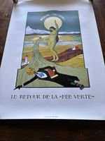 Affiche LE RETOUR DE LA "FEE VERTE" Jean-Daniel DESSARZIN 50