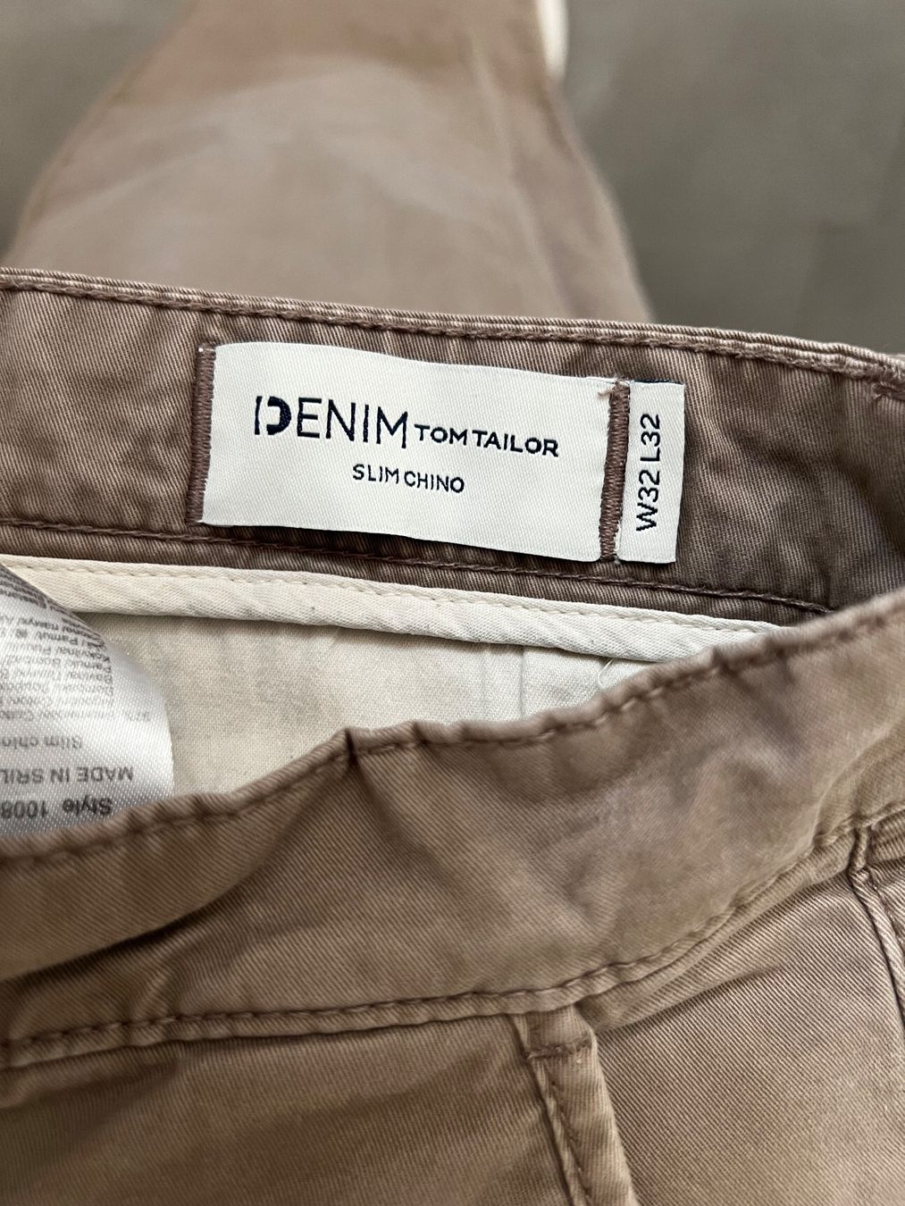 Tom Tailor Pantalons: Chino Hose von TomTailer W32 – D'occasion à Oberwil-Lieli par Jo-Ke 1
