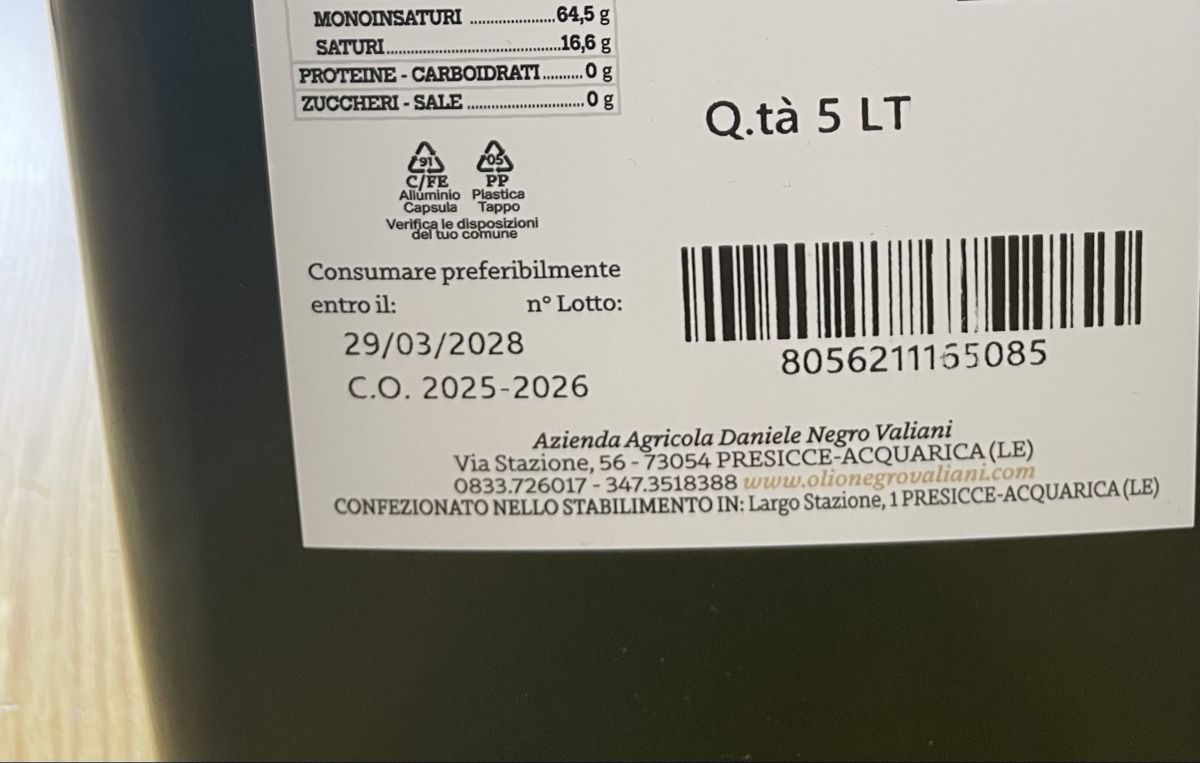 Cibi & Specialità: Olivenöl extra vergine – Usato da Bern venduto da calana80 2