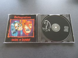 DEFLAGRATION Suicide or Sacrifice 1994 Thrash Metal CH RAR!!