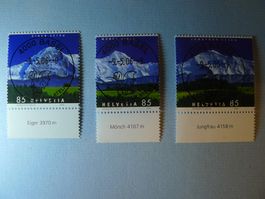 2006 Sondermarke Bergpanorama 1202-1204 ET Vollstempel-ORT