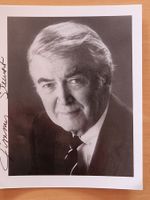 James Stewart, Original Autogramm auf Foto in s/w