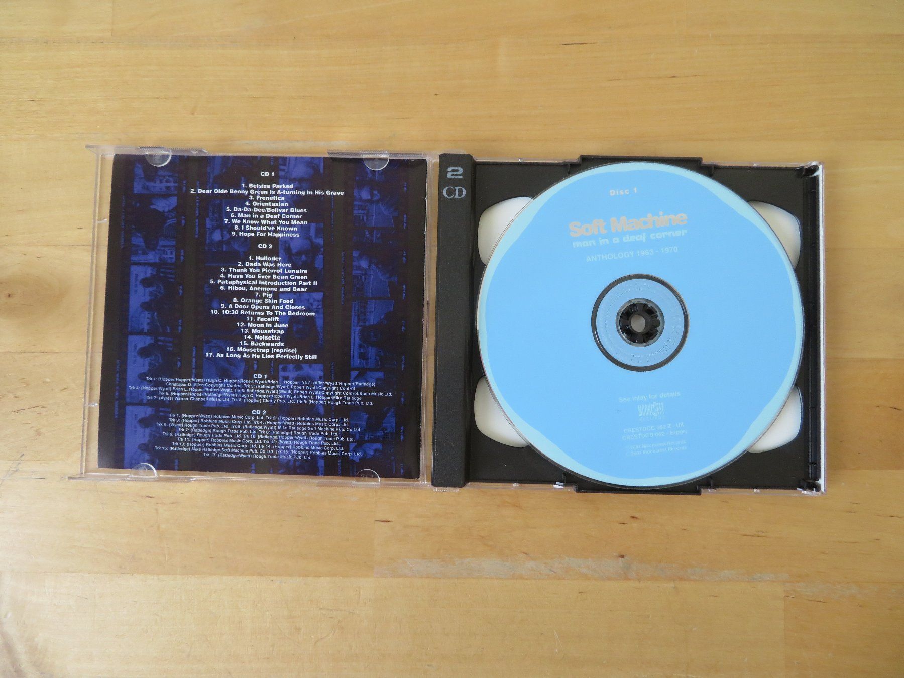 CDs: SOFT MACHINE "Man in a deaf corner" DCD – Gebraucht aus zürich von Goldimmund 2
