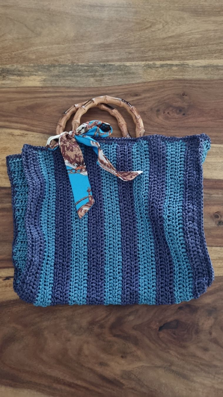 Taschen für Damen: Häkeltasche Sommer Bag 🌺 – Neu (gemäss Beschreibung) aus Oftringen von MalousAllerlei