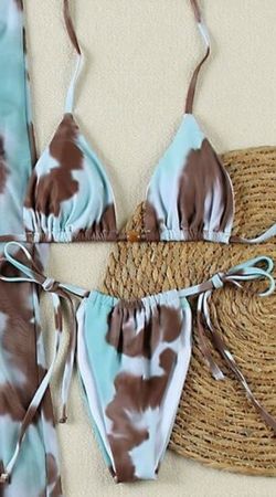 Bikini Set, Neckholder, Neu, Sommer, Grösse S
