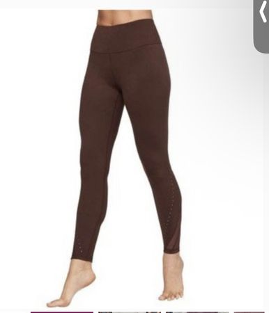 Manduka Sportleggins Leggins Gr. S weinrot Burgunder