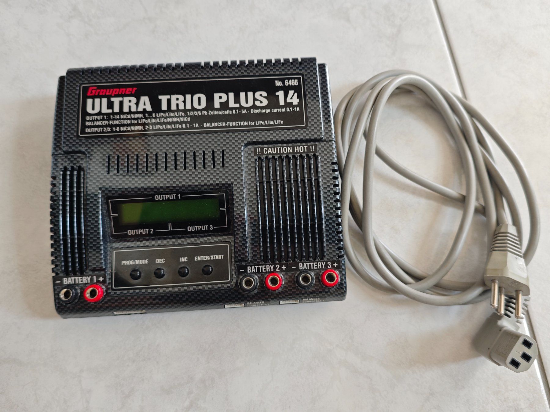 Graupner Batterie, Caricabatterie & Alimentatori: Graupner Ultra Trio plus 14 Ladegerät – Usato da Bernhardzell venduto da Palmsound 2