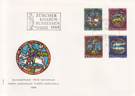 Sonderstempel A. 1118 Knabenschiessen 1968