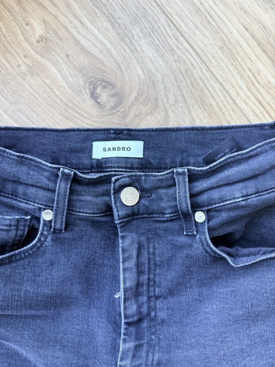 Jeans: Sandro Jeans, Schwarz Grösse 36 – Usato da Egg b. Zürich venduto da sanaxenia 2