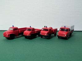 Konvolut Wiking Feuerwehrmodelle 1/87