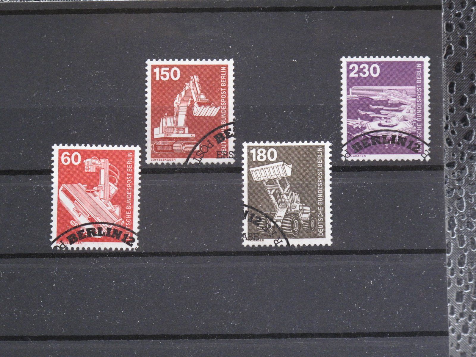 Tutti i francobolli: Berlin 1978 / 1979 Industrie & Technik gest – Usato da Wil SG venduto da fva01