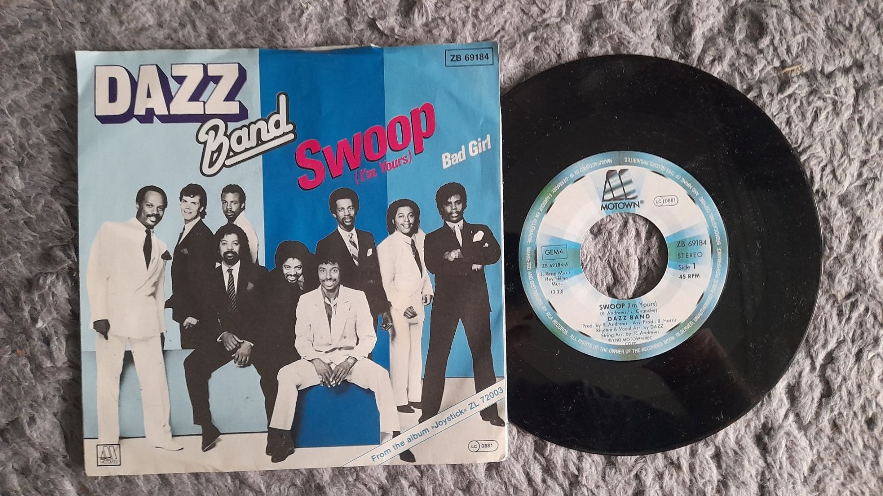 Schallplatten: DAZZ BAND       SWOOP    7 VINYL SINGLE – Gebraucht aus Wetzikon ZH von Ramones01