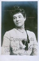 Marie Illington (1858-1927) Schauspielerin - Autogramm