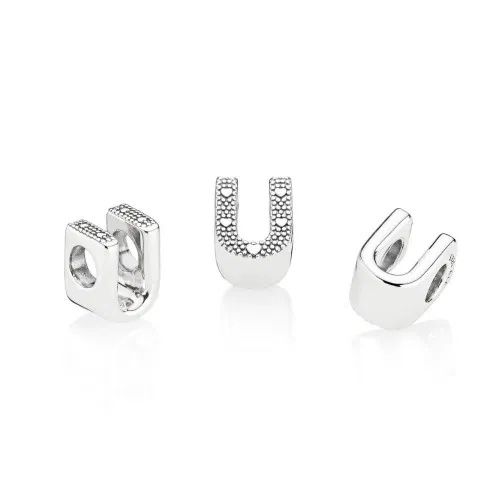 Pandora Pendentifs: Pandora Buchstabe U Charm, silber neu – Neuf (Voir description) à Pfungen par Coco_ch