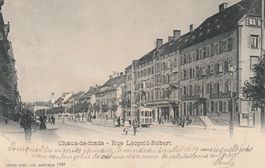 La Chaux de Fonds mit Tram