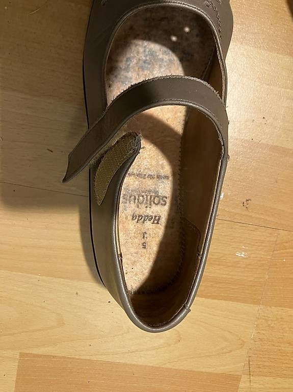 Chaussures femmes: Gesundheitsschuhe Solidus Hedda goldgrau – D'occasion à Kriens par Gartenfee03 3
