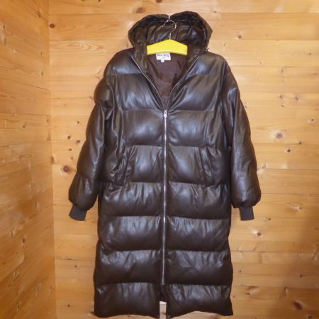 Wintermantel/Kunstledermantel NA-KD, Gr. 36