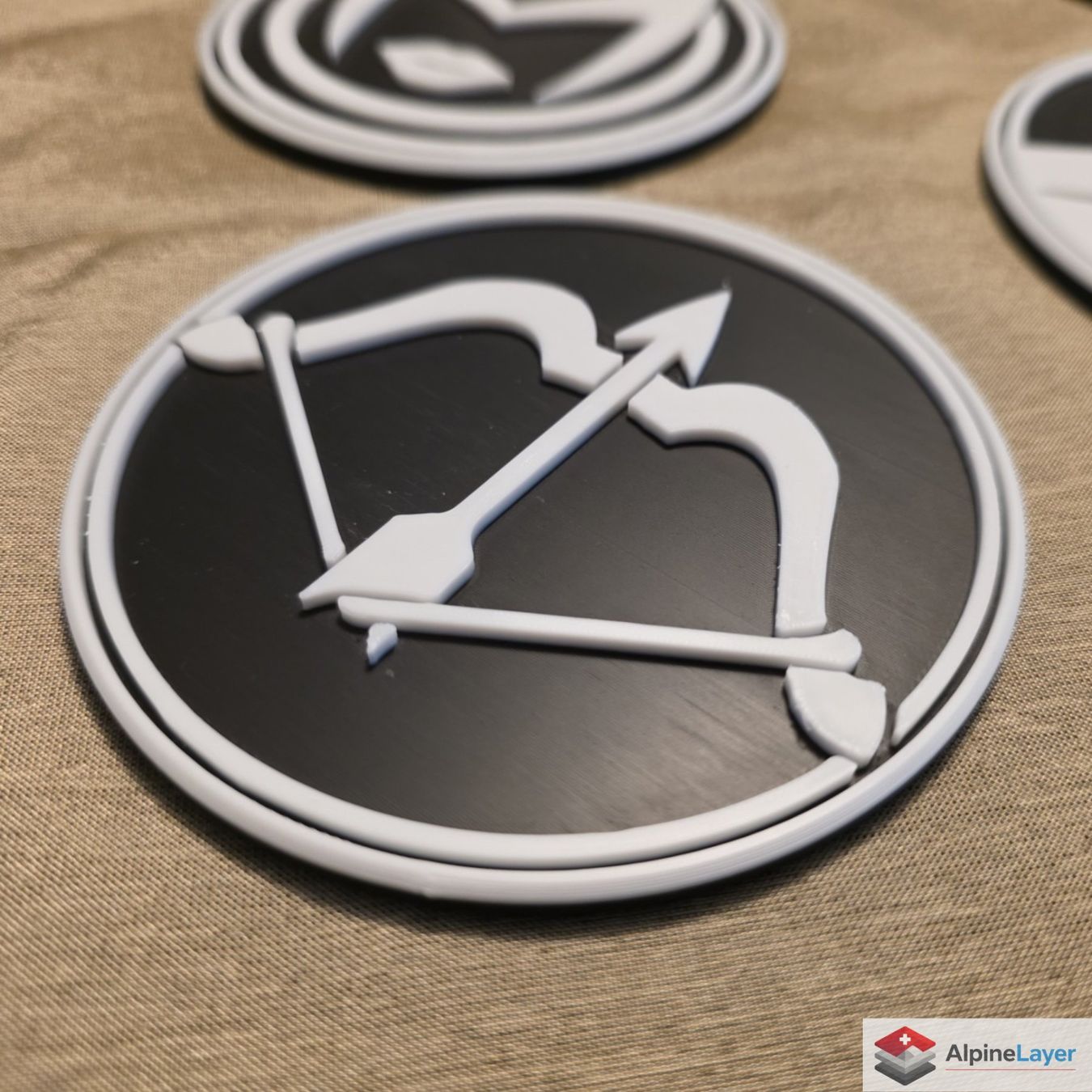 Sottobicchieri: Marvel Avengers Premium Coaster Set with Holder 3D Printed – Nuovo (secondo la descrizione) da Losone venduto da AlpineLayer 4