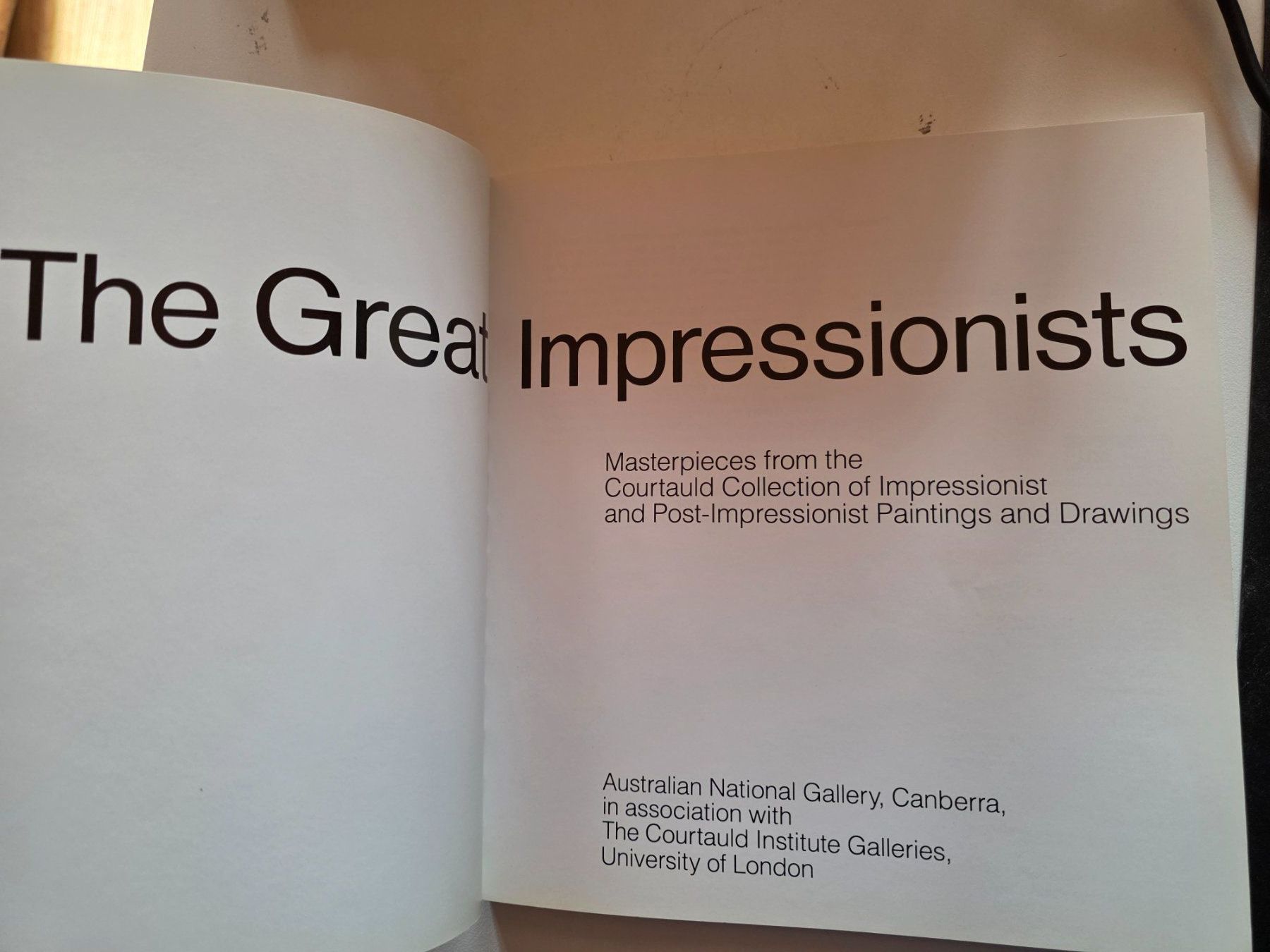 Libri: The Great Impressionists - 1984 Canberra – Usato da Walterswil BE venduto da Lonitti 3