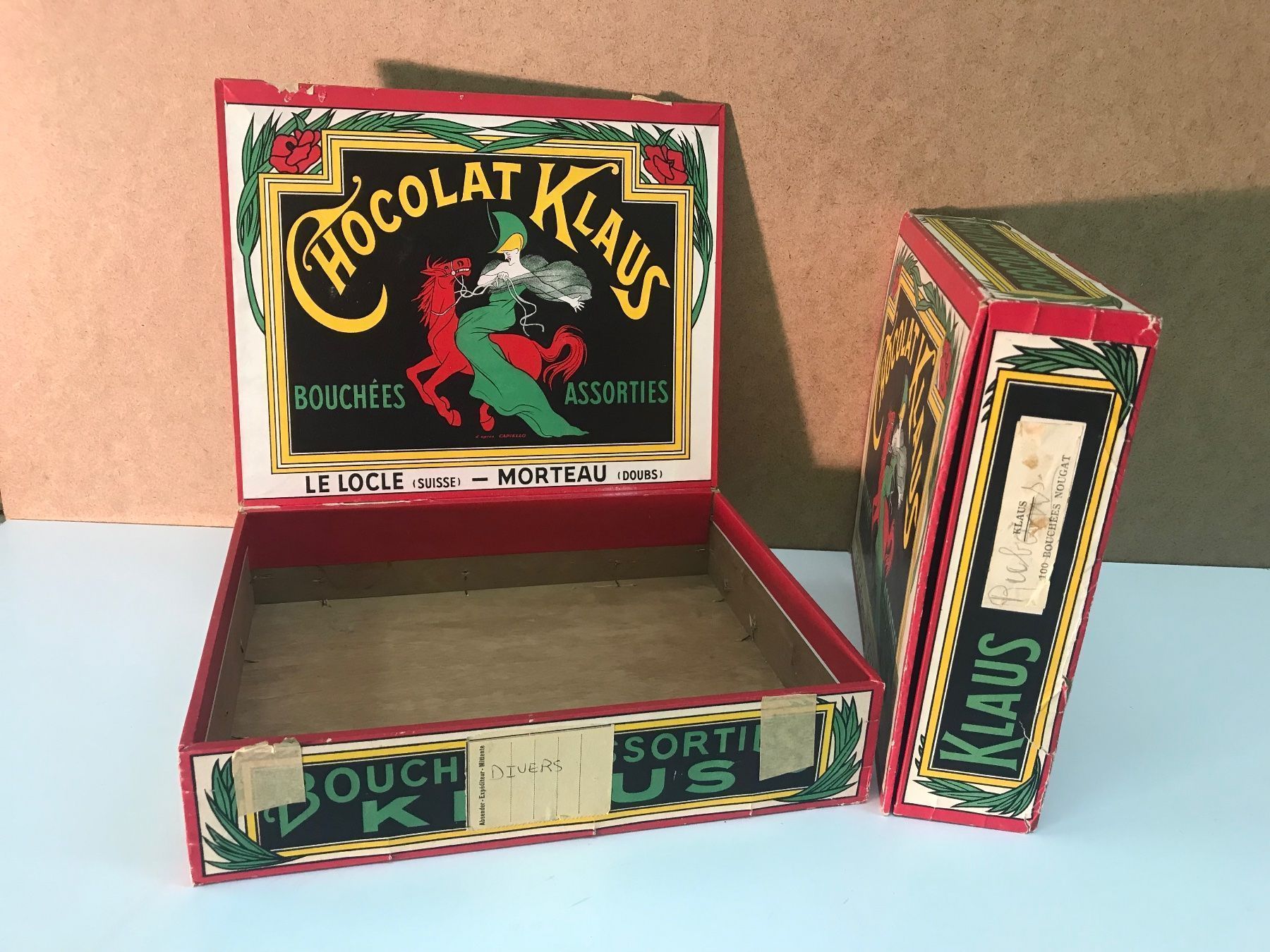 Barattoli: Chocolat klaus – Usato da novaggio venduto da cam_5stl 5