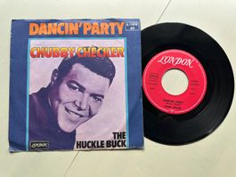 CHUBBY CHECKER tolle Kult Single Dancin' Party Top Hit RnR