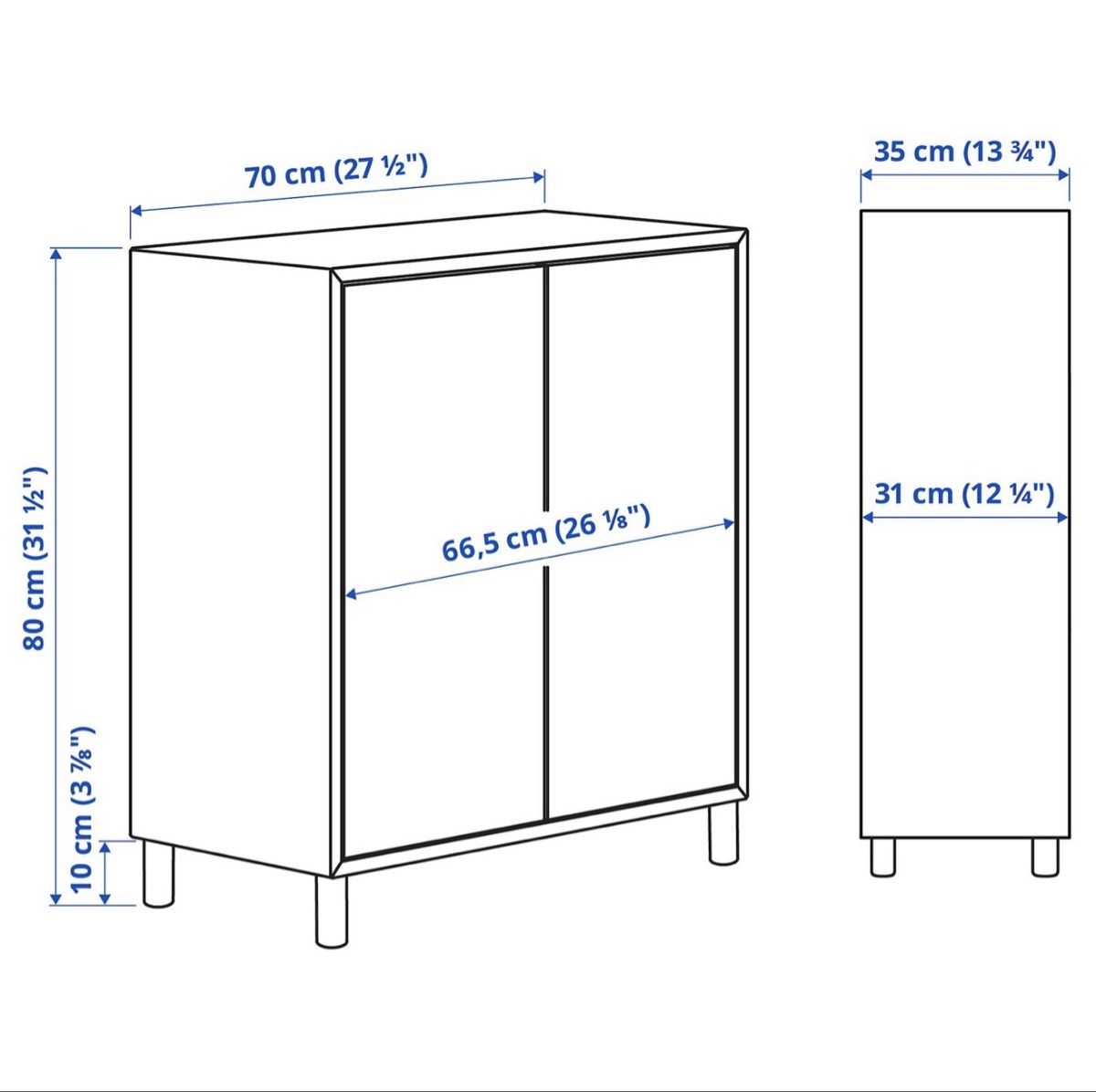 Ikea Scaffali: IKEA EKET - storage cabinet – Usato da Flüh venduto da cla_5975 3