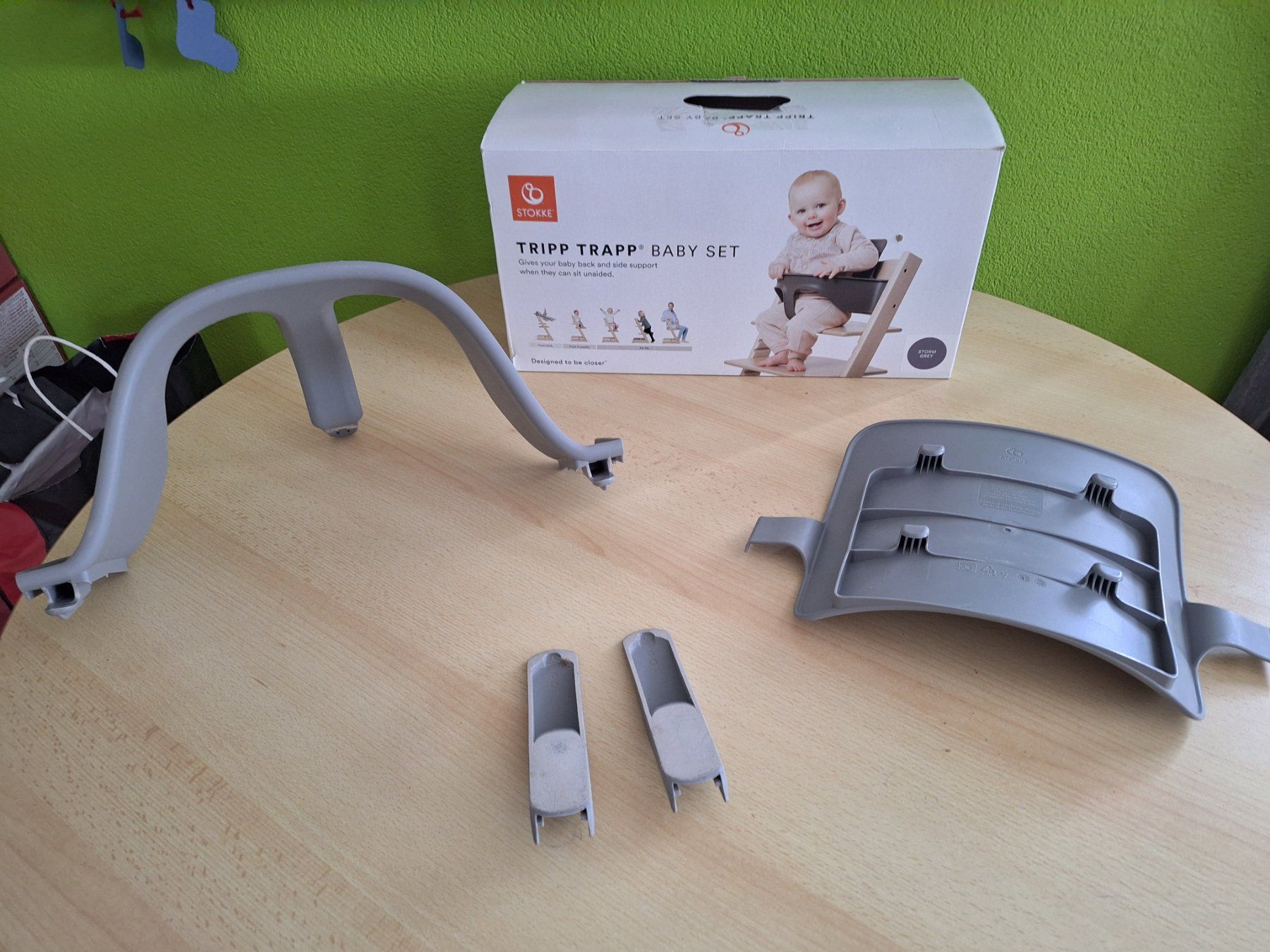 Supporti a parete: Tripp Trapp Babyset grau zu verkaufen – Usato da Wangenried venduto da Nici_09 1