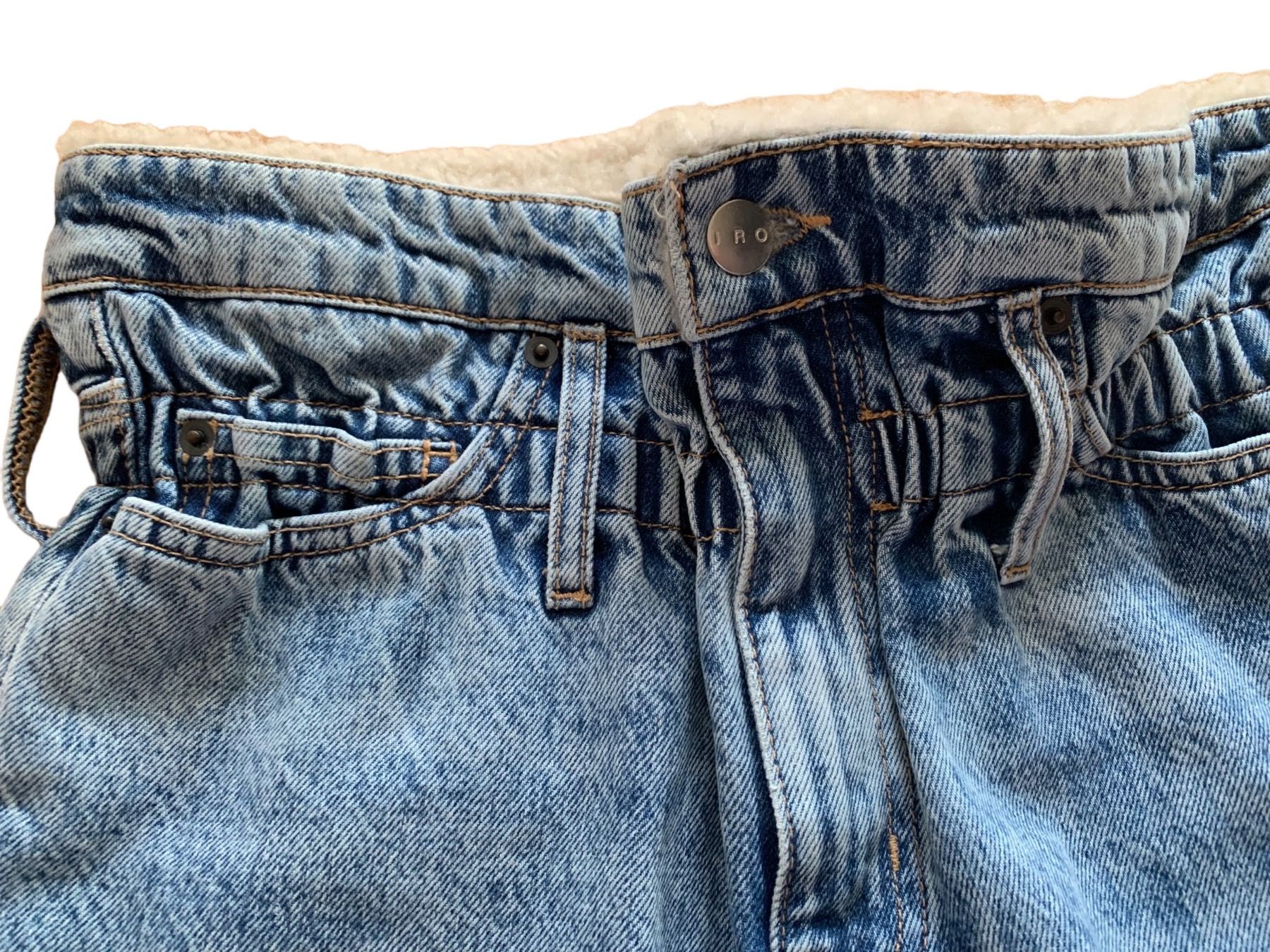 Iro Jeans: Iro Jeans mit Lammfell – Nuovo (secondo la descrizione) da Zuerich venduto da Koralle8 1