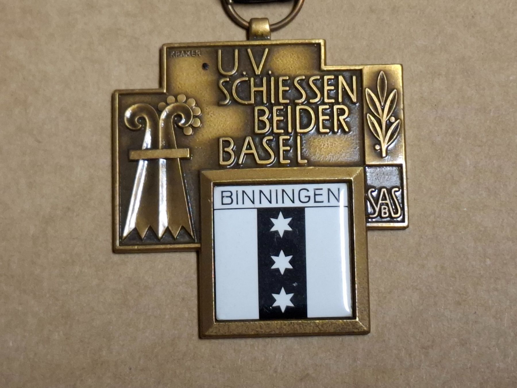 Medaglie: UV Schiessen Basel Binningen (A938) – Usato da Schwanden GL venduto da Suvorov