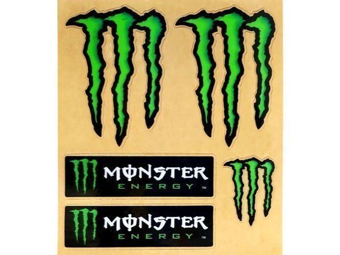 Monster Energy Aufkleber 5teilig (16560)