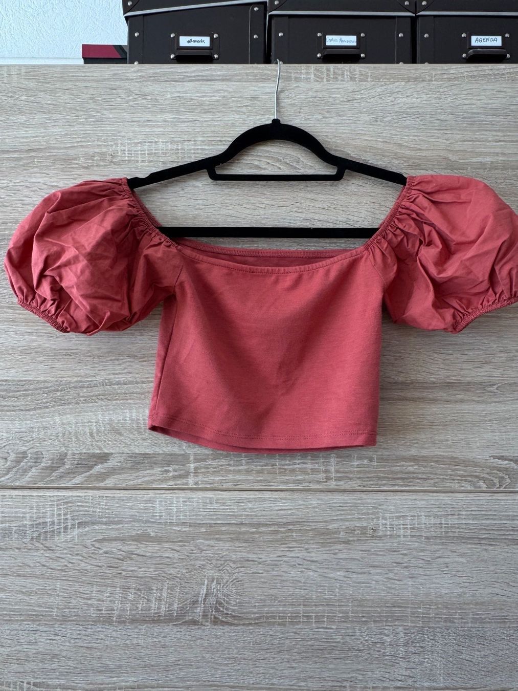 Zara Top: Top court rose corail – Nuovo (secondo la descrizione) da Montreux venduto da Iza_81199